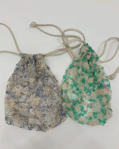 비비 스팽글 가방 ( 2color )